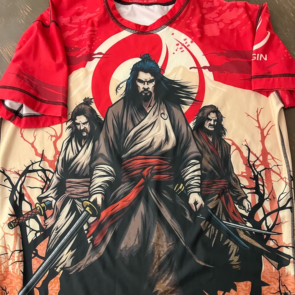 Origin XXL short sleeve BJJ rash guard